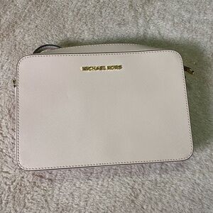 Michael Kors pink Crossbody with Gold Hardware